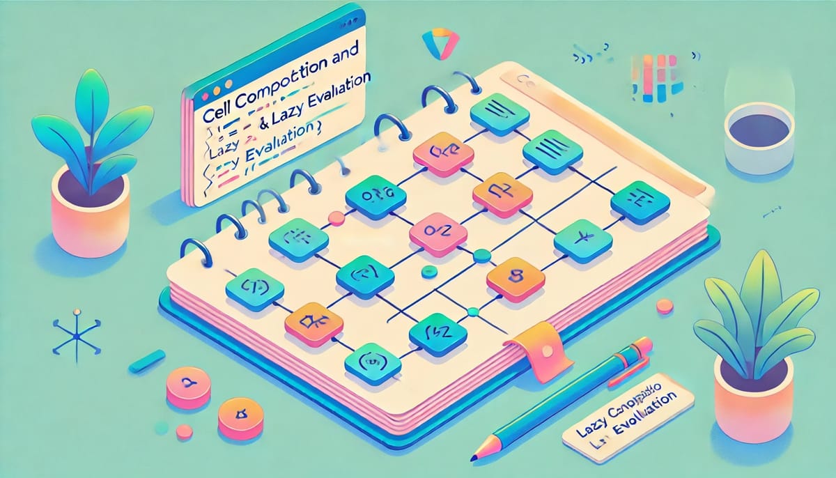 Lab note #051 Cell composition and lazy evaluation